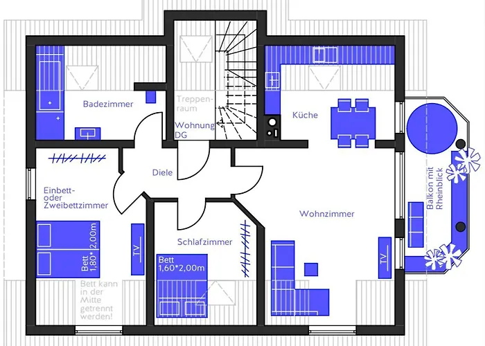 Zum Schoenen Ausblick דירה